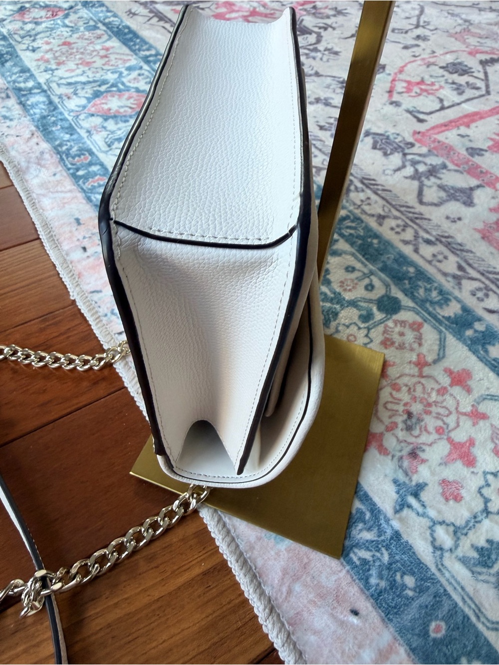 Kate Spade Remi Pineapple Flap Chain Crossbody in the color parchment multi NWOT - Picture 11 of 12